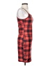 Unbranded Plaid Red Casual Dress Size S - photo 4
