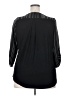 Tempted Black 3/4 Sleeve Blouse Size 2X - photo 2