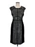 Etcetera Graphic Black Cocktail Dress Size 8 - photo 1