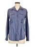 Columbia 100% Polyester Blue Long Sleeve Blouse Size M - photo 1