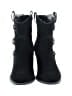 Anna Sui Stars Black Ankle Boots Size 8 1/2 - photo 2