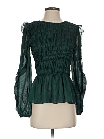 by the River Long Sleeve Blouse (view 1)