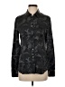Equipment Camo Black Long Sleeve Button-Down Shirt Size S - photo 1