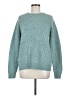 Express Solid Teal Pullover Sweater Size M - photo 1