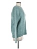 Express Solid Teal Pullover Sweater Size M - photo 4