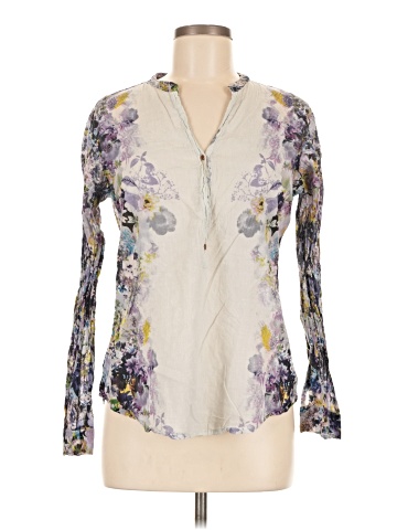 Magazine Long Sleeve Blouse (view 1)