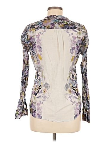 Magazine Long Sleeve Blouse (view 2)