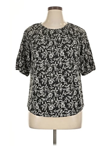 Croft & Barrow Short Sleeve Blouse (view 1)