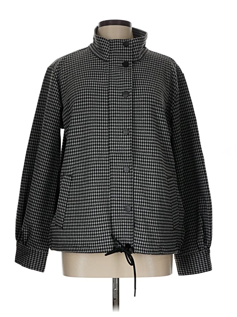 Pre-owned Christopher & Banks Jacket In Black