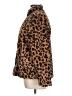 Katydid Collection 100% Polyester Animal Print Brown Faux Fur Jacket Size L - photo 5