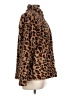 Katydid Collection 100% Polyester Animal Print Brown Faux Fur Jacket Size L - photo 4