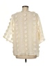 AndTheWhy 100% Polyester Ivory 3/4 Sleeve Blouse Size M - photo 2