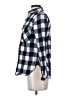 J.Crew Checkered-gingham Blue Long Sleeve Button-Down Shirt Size XS - photo 5