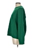 Crown & Ivy Solid Green Pullover Sweater Size L - photo 5