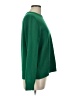 Crown & Ivy Solid Green Pullover Sweater Size L - photo 4