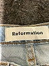 Reformation Hearts Blue Jeans Size 26 waist - photo 6