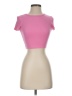Zara Pink Short Sleeve Turtleneck Size S - photo 1
