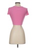 Zara Pink Short Sleeve Turtleneck Size S - photo 2