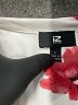 Iz Byer 100% Polyester Floral Ivory 3/4 Sleeve Blouse Size L - photo 7