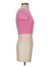 Zara Pink Short Sleeve Turtleneck Size S - photo 4