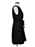 Noir 100% Polyester Argyle Black Casual Dress Size M - photo 4