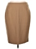 Akris Punto Solid Tan Wool Skirt Size 6 - photo 1