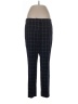 Adrienne Vittadini Plaid Black Dress Pants Size 10 - photo 1