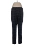 Adrienne Vittadini Plaid Black Dress Pants Size 10 - photo 2