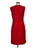 Calvin Klein Solid Red Cocktail Dress Size 6 - photo 2