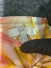 Joie 100% Linen Tropical Orange Pink Cocktail Dress Size 4 - photo 6