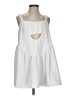 Unbranded 100% Polyester White Casual Dress Size S - photo 1