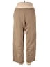 J.Jill 100% Cotton Solid Tan Casual Pants Size L (tall) - photo 1