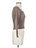 Sincerely Jules 100% Polyester Brown Long Sleeve Top Size S - photo 4