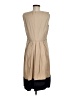 Talbots Solid Tan Casual Dress Size 8 - photo 2
