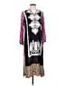 Unbranded Paisley Black Casual Dress Size S (estimated) - photo 1