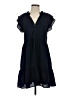 Joy Joy 100% Polyester Solid Blue Casual Dress Size S - photo 1