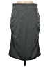 Unbranded Solid Gray Casual Skirt Size M - photo 2
