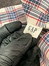 Gap 100% Cotton Plaid Blue Long Sleeve Button-Down Shirt Size M - photo 9