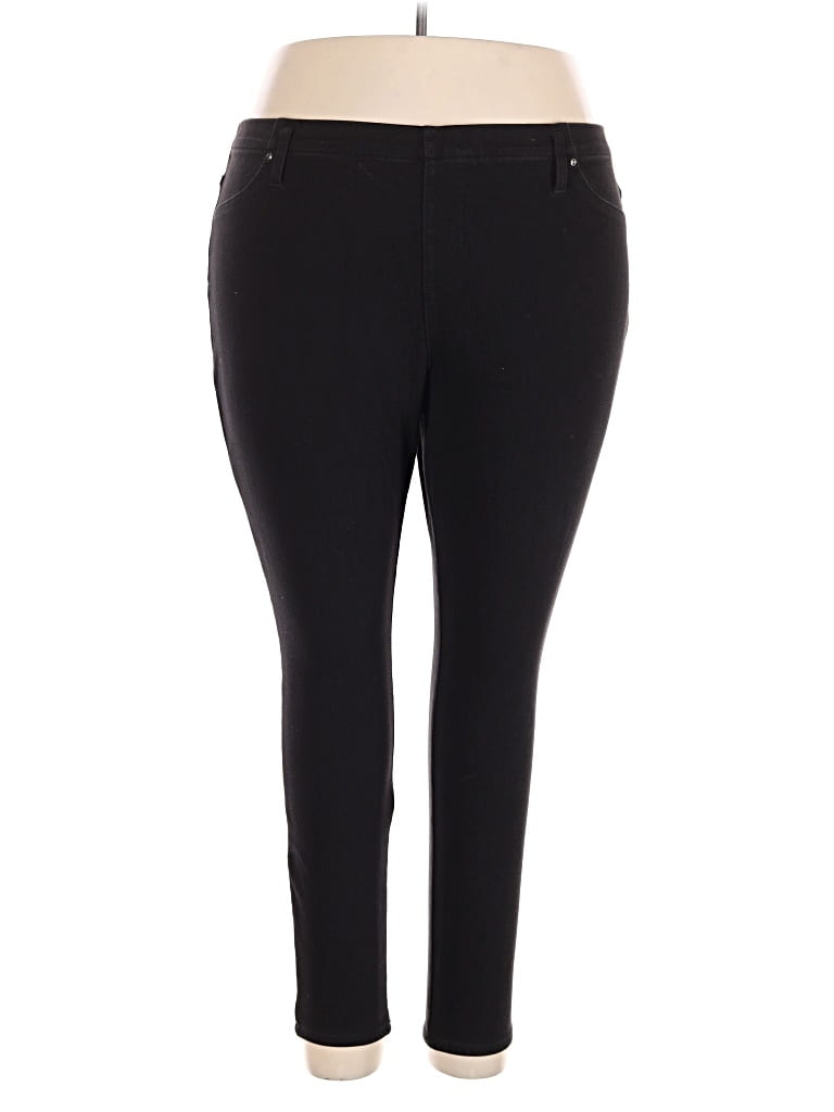 Pre-owned Terra & Sky Active Pants In Black