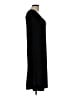 Essentials by ABS Solid Black Casual Dress Size L - photo 4
