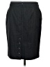 Express Design Studio Solid Black Formal Skirt Size 2 - photo 2