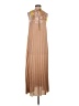 Assorted Brands 100% Polyester Tan Gold Casual Dress Size 1 - photo 1