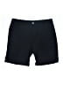 Pacific Trail 100% Polyester Solid Black Shorts Size 12 - photo 1