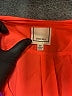 Meraki 100% Polyester Orange Short Sleeve Blouse Size M - photo 7