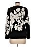 Unbranded Floral Black Pullover Sweater Size M (estimated) - photo 2
