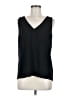 Nordstrom Solid Black Sleeveless Top Size M - photo 1