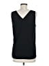 Nordstrom Solid Black Sleeveless Top Size M - photo 2