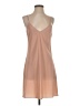 Twinset 100% Polyester Solid Tan Cocktail Dress Size EU (IT) 40 / US 4 - photo 1