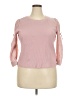 DAZY Pink 3/4 Sleeve Top Size XXL - photo 1