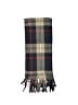 Unbranded Plaid Gray Blue Scarf One size - photo 2